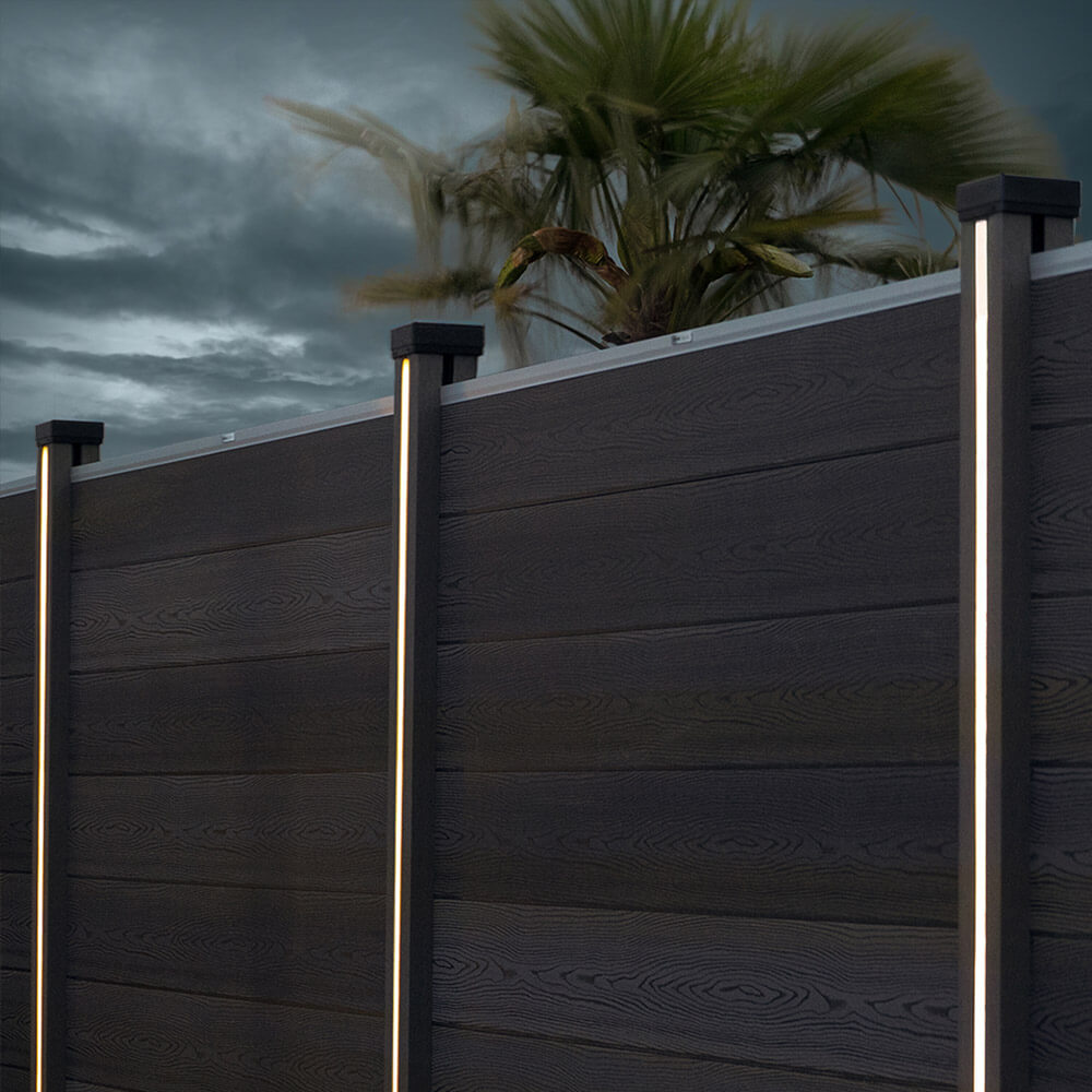 Nutleiste mit Solar LED Beleuchtung CALLUX STRIPE - 3er Set – Bild 3