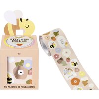 folia Sticker FLOWERS & BEES, auf Rolle, 4 m