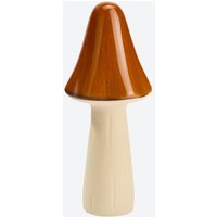 Deko-Pilz aus Steinzeug, ca. 19 cm