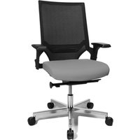Topstar Bürodrehstuhl, T300, hellgrau / schwarz – Bild 2