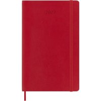 MOLESKINE Buchkalender 2027, Tage, L/A5, Softcover, hellrot – Bild 2
