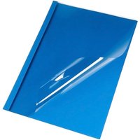 pavo Thermobindemappe, Lederstruktur, DIN A4, 1,5 mm, blau – Bild 2