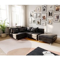 DELIFE Clovis Ecksofa Anthrazit – Bild 2