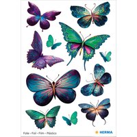 HERMA Glitter-Sticker MAGIC Schmetterlinge violet – Bild 2