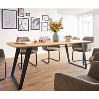 DELIFE Edge Esstisch Bootform
