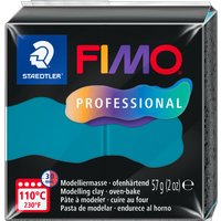 FIMO PROFESSIONAL Modelliermasse, ofenhärtend, 57 g, petrol – Bild 2