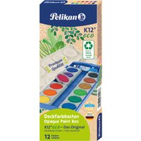 Pelikan Deckfarbkasten K24 eco, 24 Farben