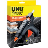UHU Heißklebepistole HOT MELT STARTER KIT, schwarz/orange – Bild 2