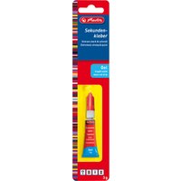herlitz Sekundenkleber Gel, 3 g, in Metalltube – Bild 2