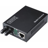 DIGITUS Gigabit Medienkonverter, RJ45/ST, Multimode