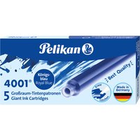 Pelikan Großraum-Tintenpatronen 4001 GTP/5, königsblau – Bild 2