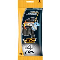 BIC Einwegrasierer 4 Flex, für Männer, 4er Pack – Bild 2