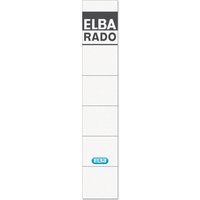 ELBA Ordnerrücken-Etiketten, ELBA RADO, - kurz/schmal, weiß – Bild 2