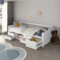 Home Deluxe 4058166269829 Kinderbett Weiß