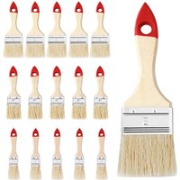 monzana Pinselset 15 tlg Holz