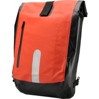 FISCHER Fahrrad-Gepäckträgertasche, rot/schwarz