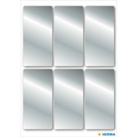 HERMA Weihnachts-Sticker, eckig, 26 x 54 mm, silber – Bild 2