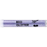 folia BIO Glitter, Röhrchen, 10 g, irisierend lila