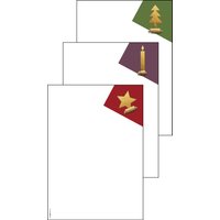 sigel Weihnachts-Motiv-Papier-Set, Cut-out style, A4 – Bild 2