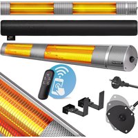 monzana Heizstrahler MZH3000 Silber 3000W