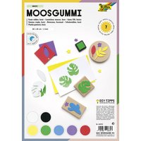 folia Moosgummi BASIC, selbstklebend, 7 Blatt – Bild 2
