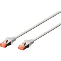 DIGITUS Patchkabel, Kat. 6, S/FTP, 1,0 m, schwarz
