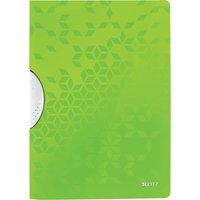 LEITZ Klemmhefter WOW ColorClip, DIN A4, PP, grün-metallic