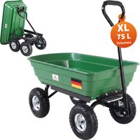 Gardebruk Bollerwagen Grün 103,5x51x92,5cm mit Kippfunktion