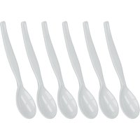 metaltex Eierlöffel, Kunststoff, transparent, 6er Set
