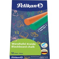 Pelikan Wandtafelkreide 745/12, farbig, Kartonetui