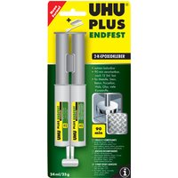 UHU 2-Komponenten-Klebstoff plus endfest, Doppelkammerspritze – Bild 2