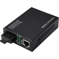 DIGITUS Gigabit Medienkonverter, RJ45/SC, Singlemode