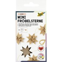 folia Faltpapierstreifen NATURE für Mini Fröbelsterne