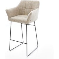 DELIFE Yulo-Flex Barstuhl Webstoff Beige