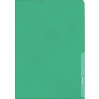 LEITZ Sichthülle Standard, A4, PP, genarbt, grün, 0,13 mm