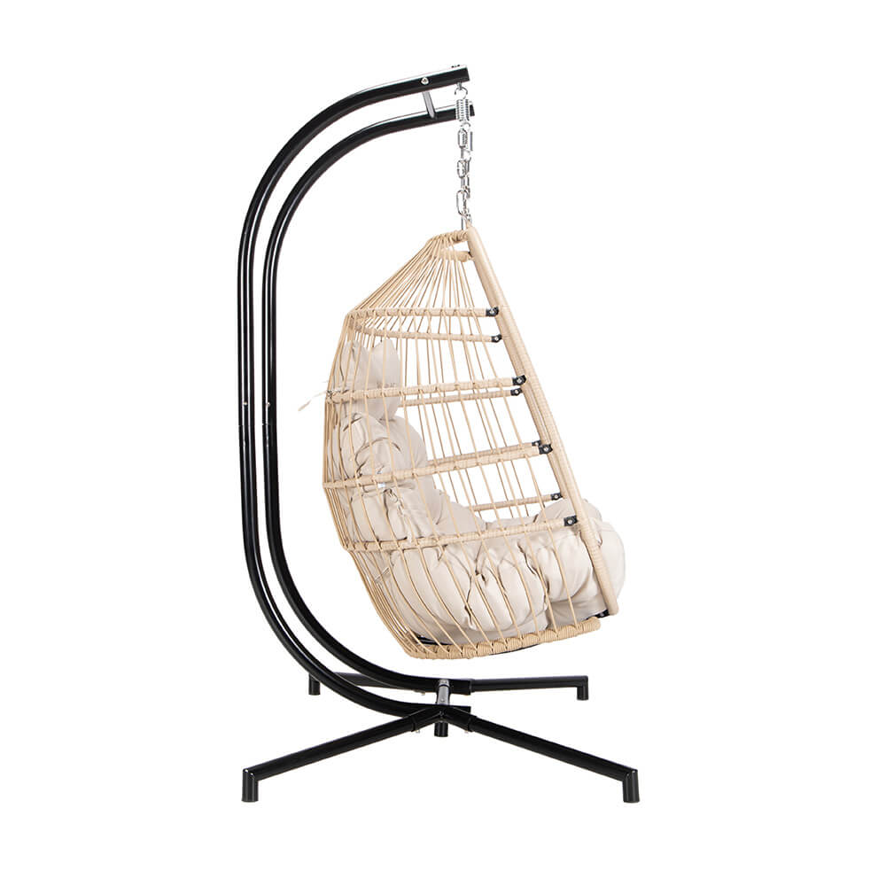 Home Deluxe 4058166418388 Hängesessel Beige – Bild 3
