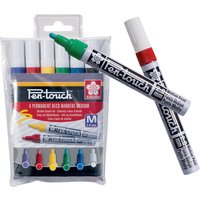 SAKURA Permanent-Marker Pen-Touch Mittel, 6er Etui – Bild 2