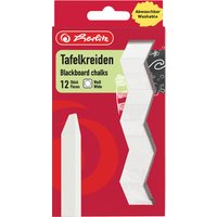 herlitz Wandtafelkreide, weiß, 36er Karton-Etui