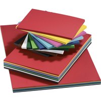 folia Tonkarton, DIN A4, 160 g/qm, glatt, farbig sortiert