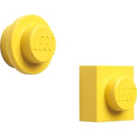 LEGO Haftmagnet-Set, 2-teilig, gelb – Bild 2