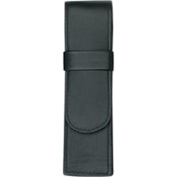 Alassio Schreibgeräte-Etui, für 2 Schreibgeräte, schwarz