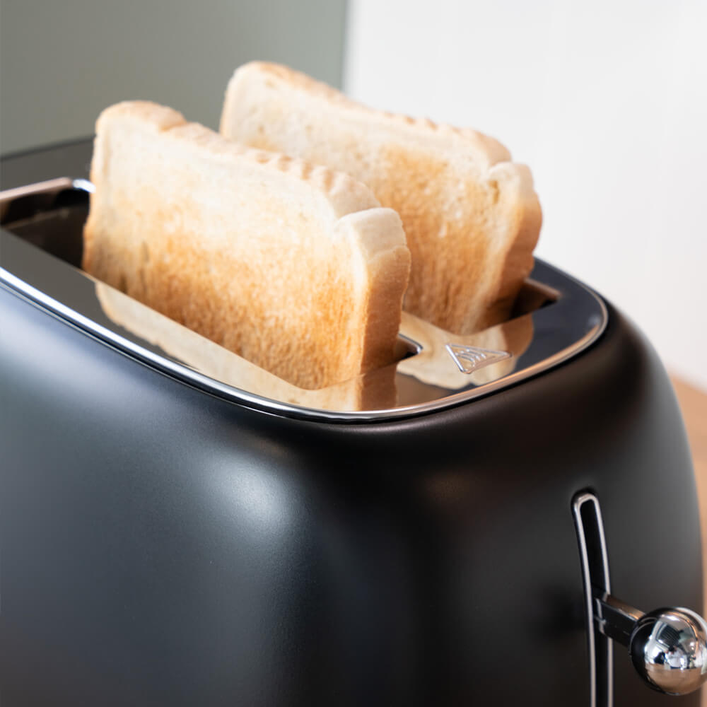 Home Deluxe 4058166279668 Toaster Matt Schwarz – Bild 5
