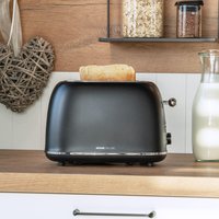 Home Deluxe 4058166279668 Toaster Matt Schwarz