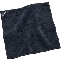 sigel Magnetisches Mikrofaser-Reinigungstuch, schwarz