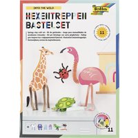 folia Bastel-Set Hexentreppen, Tiere