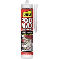 UHU Montagekleber POLYMAX SOFORT POWER ENDFEST TRANSPARENT – Bild 2