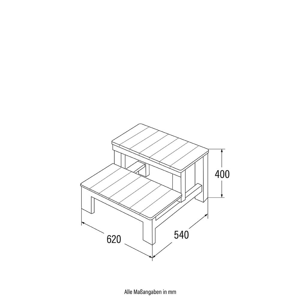 Thermoabdeckung und Treppe für MARBLE – Bild 5