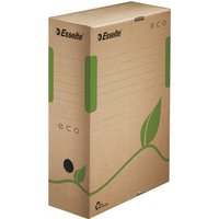 Esselte Archiv-Schachtel ECO, DIN A4, braun, (B)100 mm – Bild 2