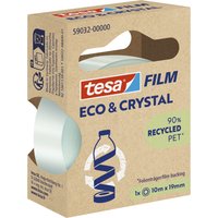tesa Film ECO & CRYSTAL, transparent, 19 mm x 10 m – Bild 2