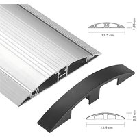 LogiLink Kabelbrücke, aus Alu & ABS, Länge: 754 mm, silber – Bild 2